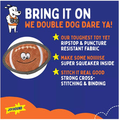 Joyhound Rip Roarin' super squeaker inside boosts interactive play and enrichment.