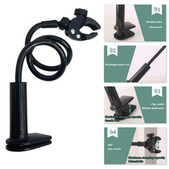 JoyHuaTrade dog hair dryer holder side view demonstrates versatile mounting angles