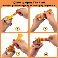 Joyinjojo paw silicone spoon provides gentle, mess-free feeding for pets.