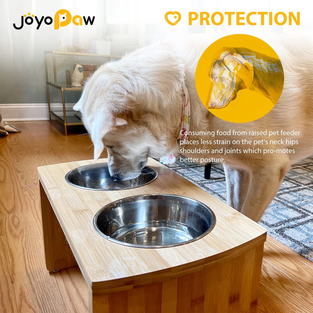 JOYOPAW easy-assembly-dog-feeder-05 enables quick setup for busy owners.