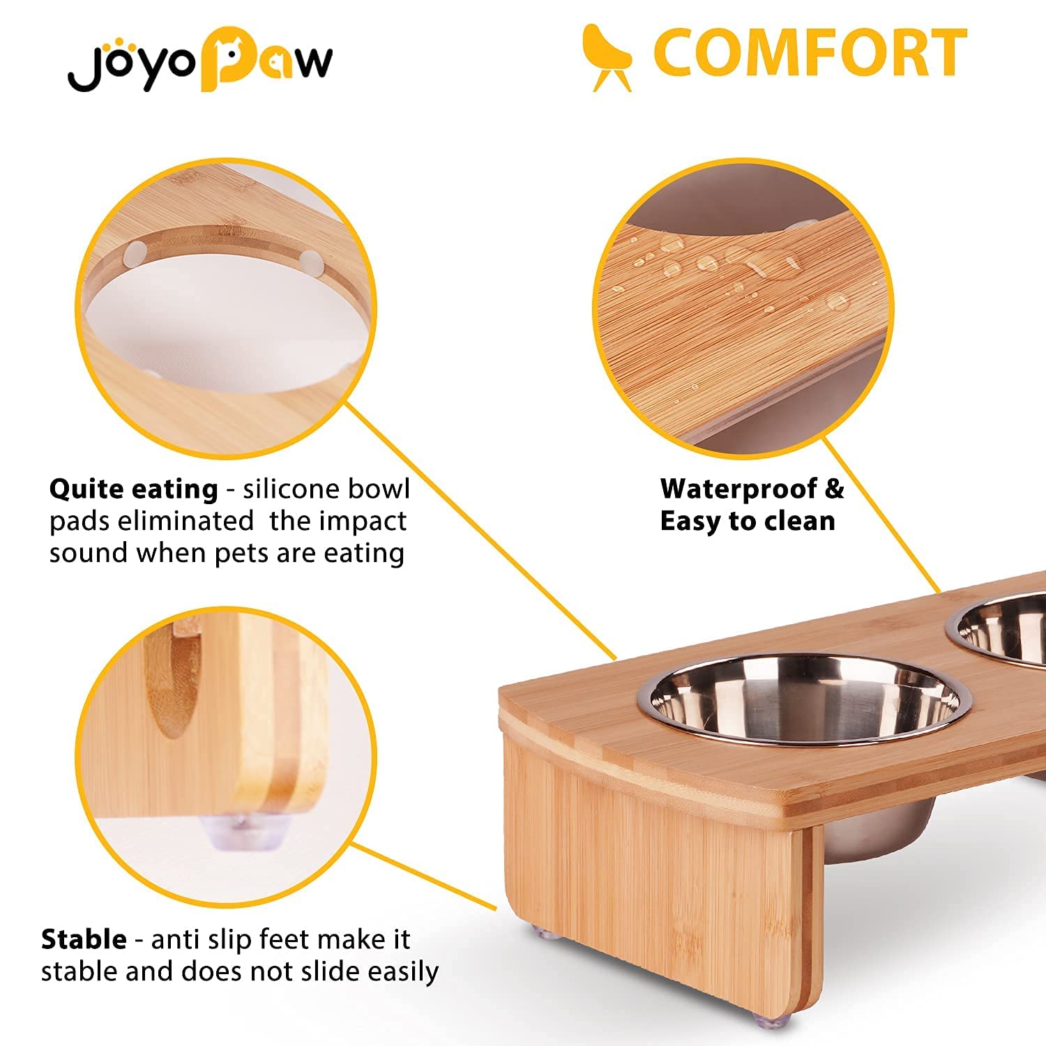 JOYOPAW silicone-mute-gasket closeup quiet meals