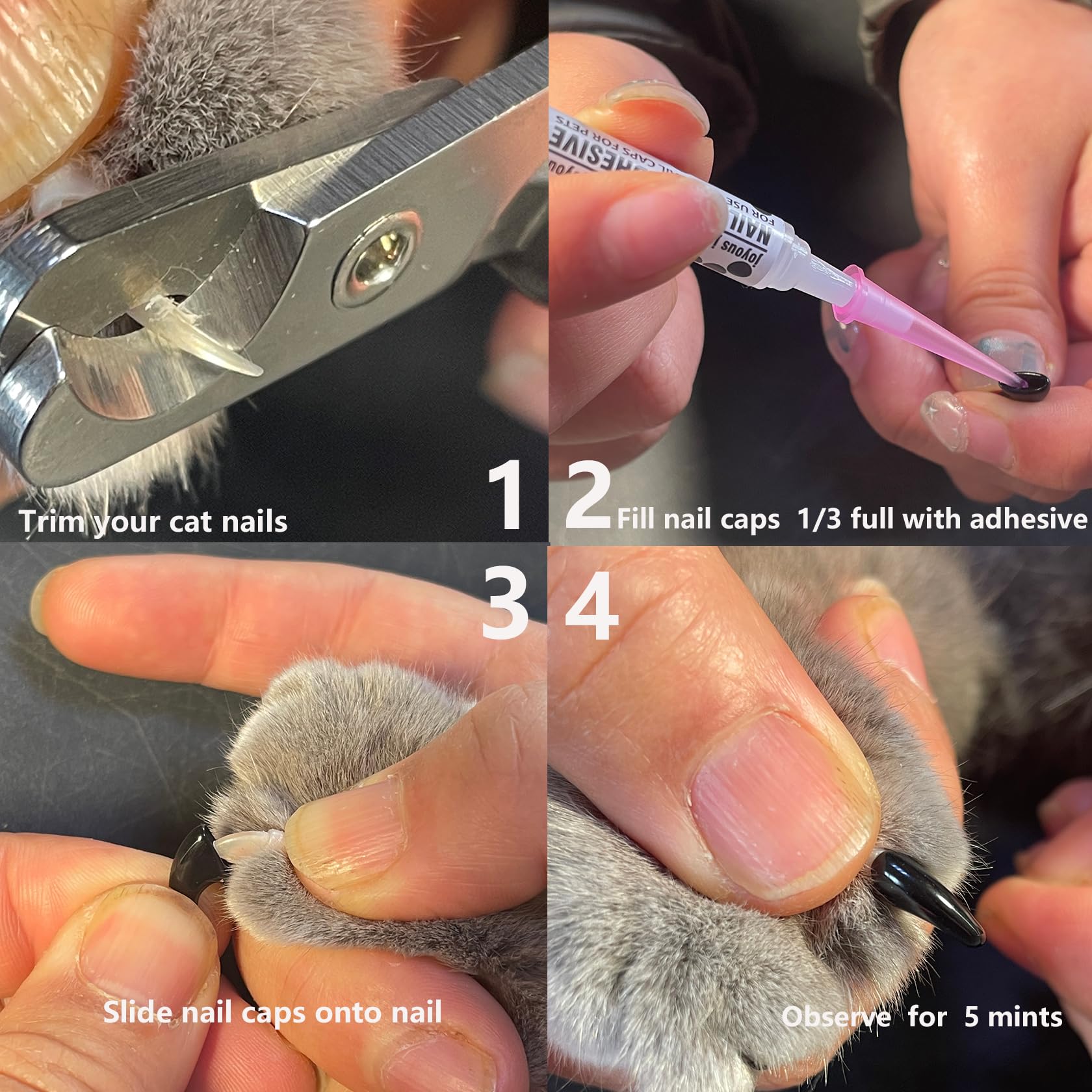joyous clipper safety guard feature preventing over cutting during trims