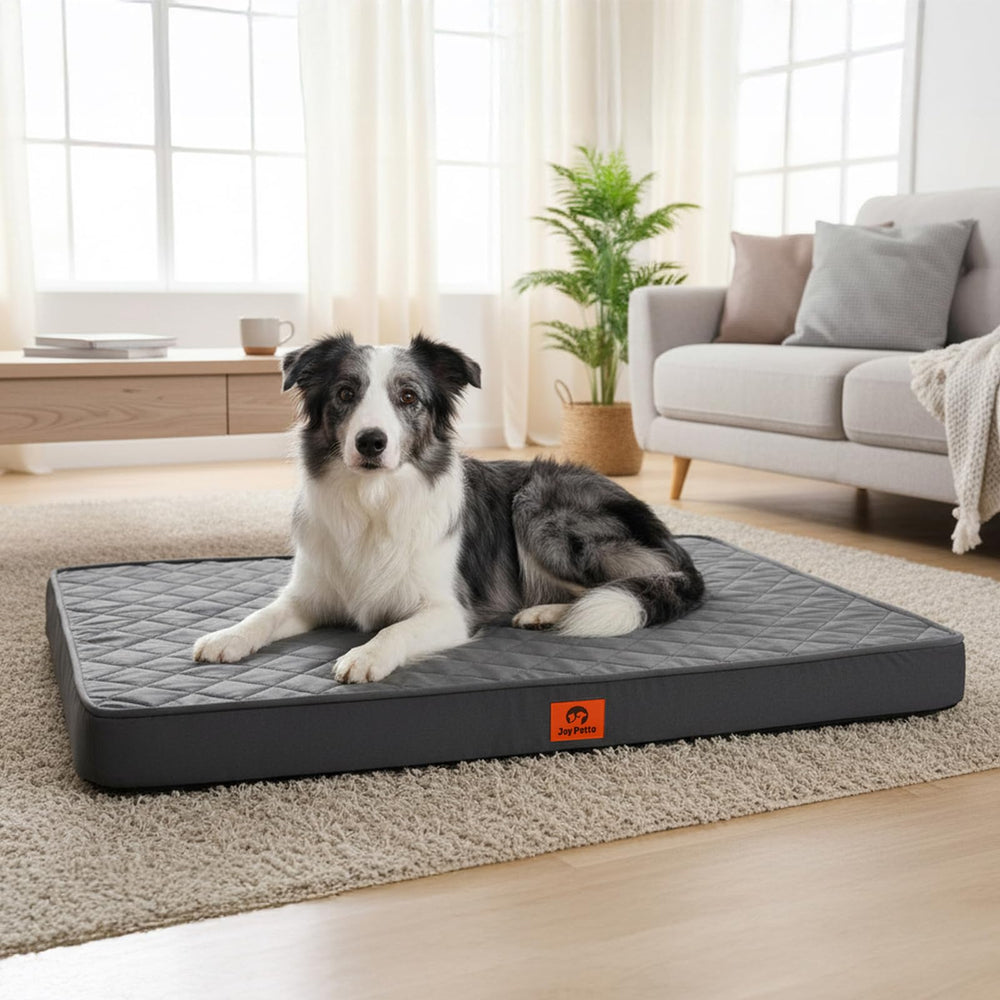 JoyPetto Cozy Dog Bed vacuum-packed delivery reduces packaging footprint.