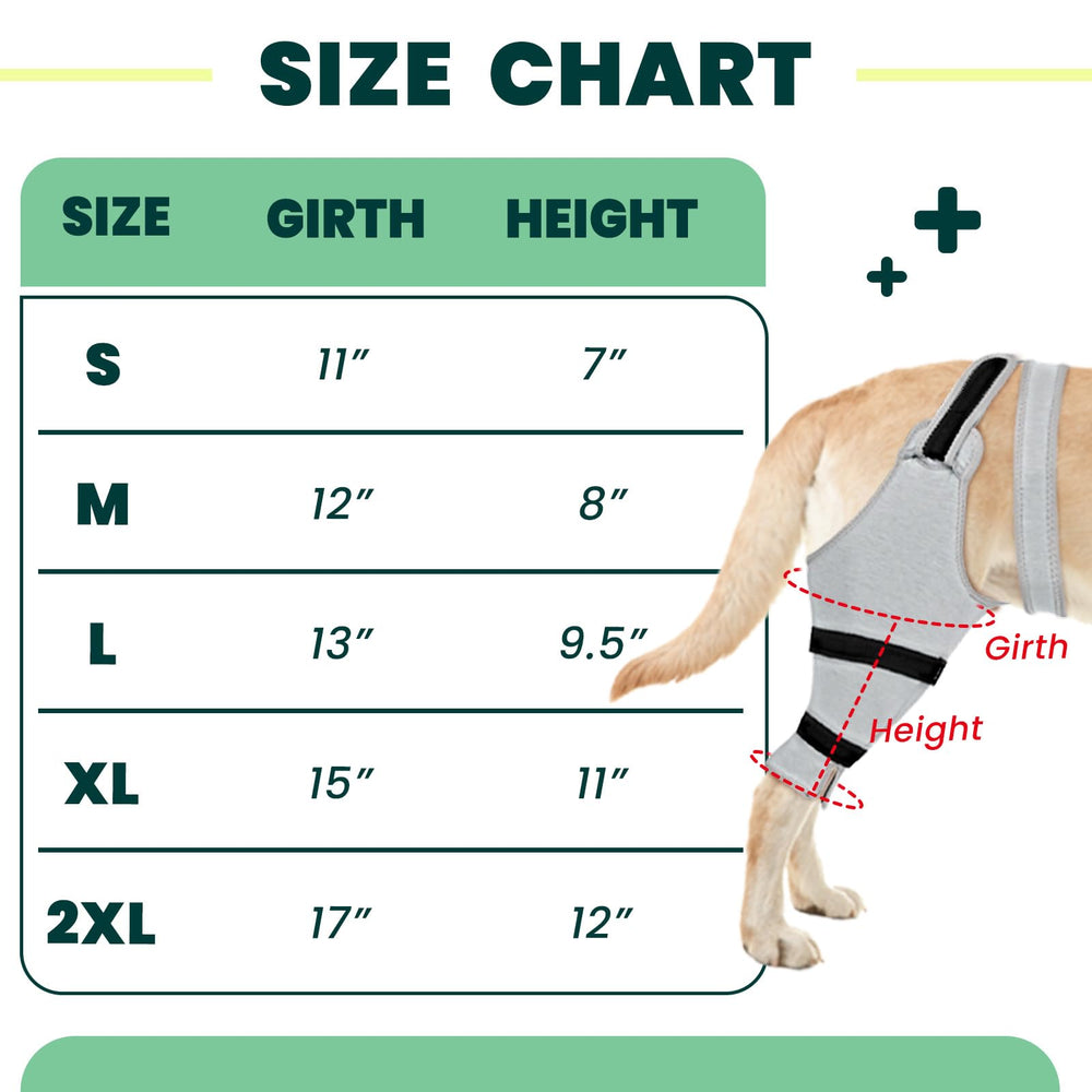 Joypig dog rear leg sleeve includes QR guide for confident setup.
