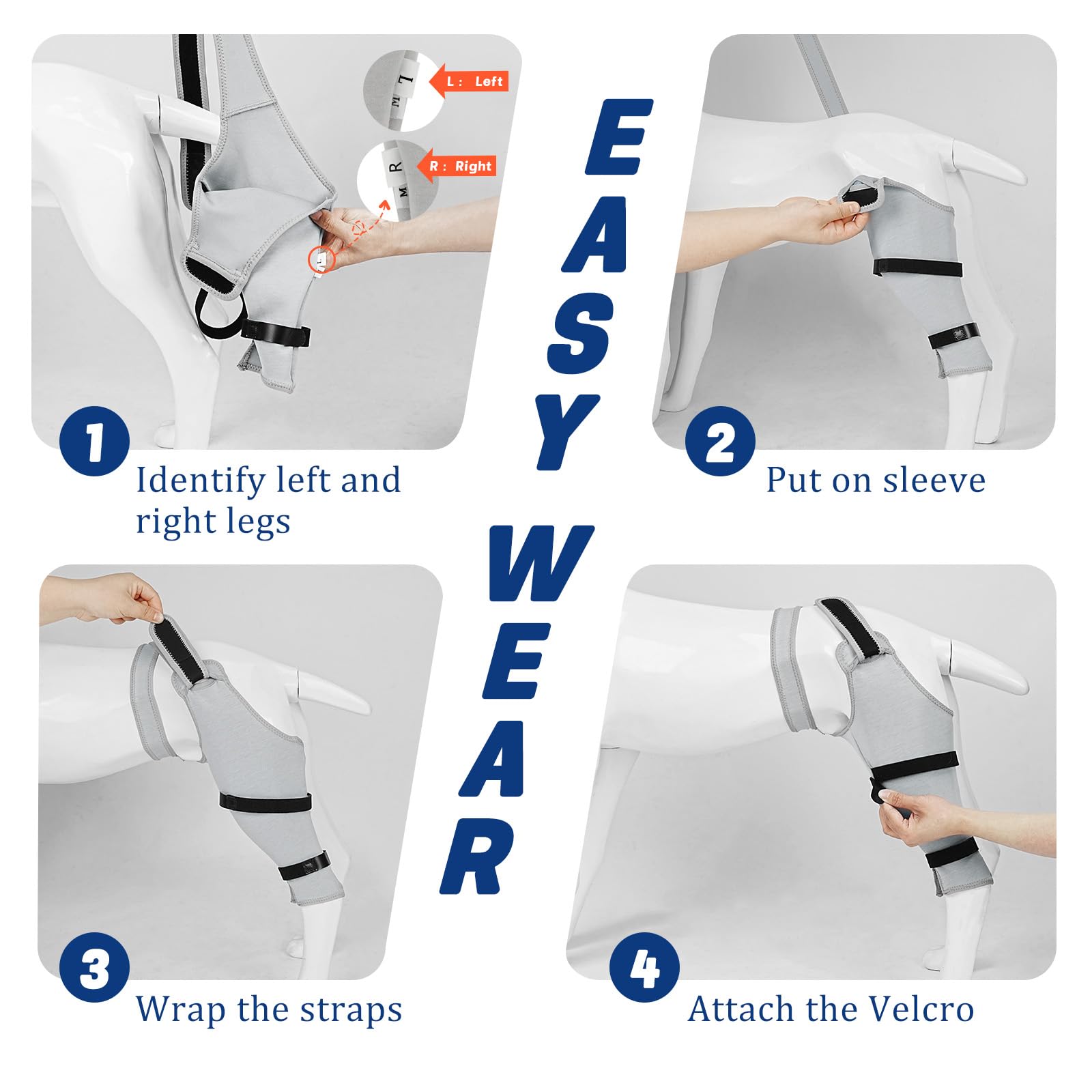 Joypig quick-wear guide and QR video simplify setup