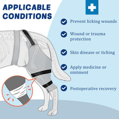 Joypig sleeve fits male and female dogs for versatile use