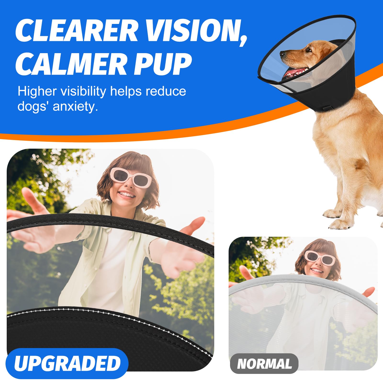 Joypig soft PVC cone clear edges highlights lightweight design and visibility.