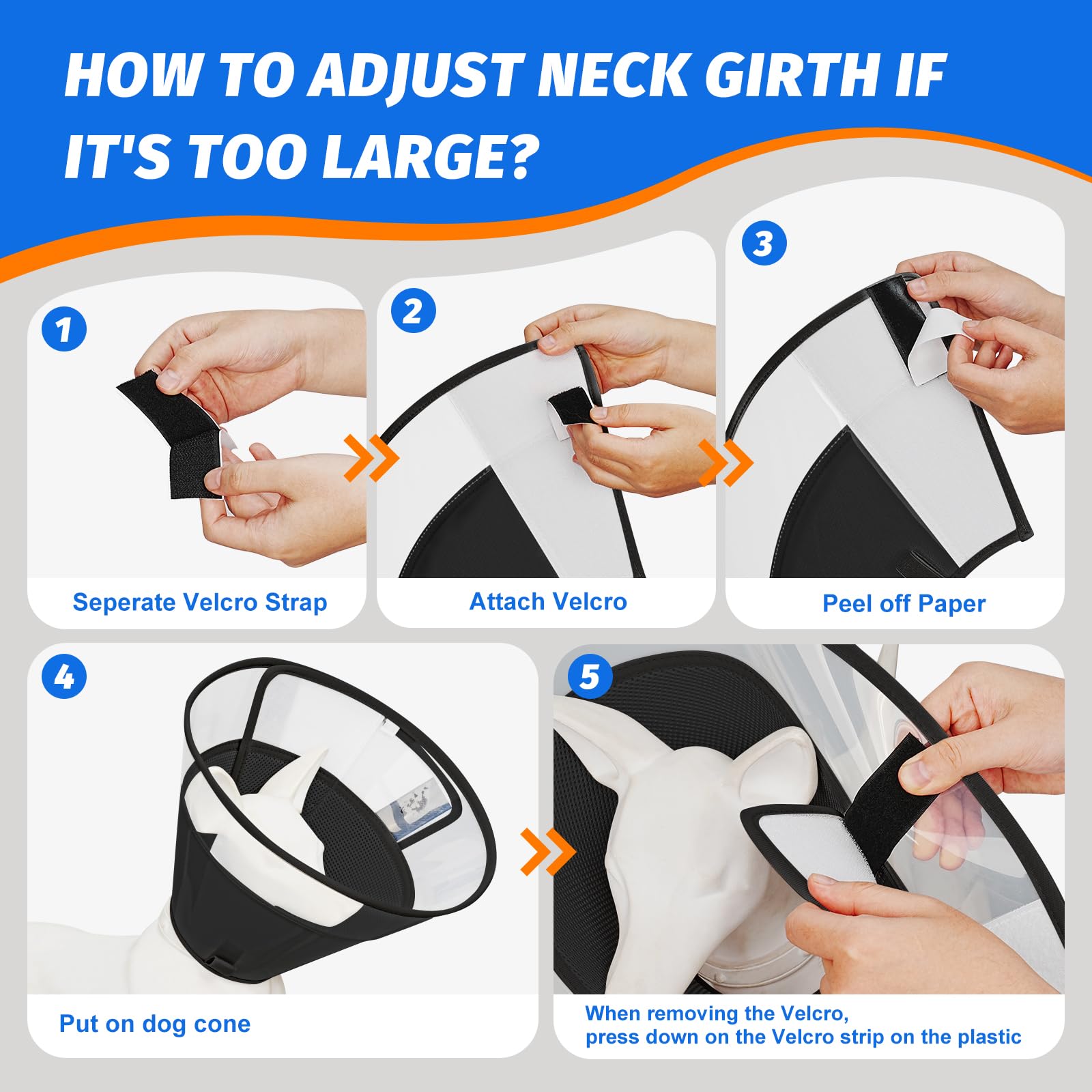 Joypig velcro fastening easy wear showcases quick secure adjustments.