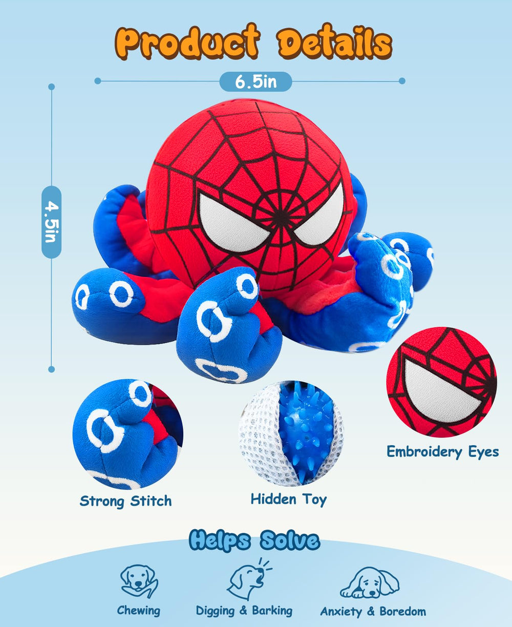 JoySolar squeaky spikey-ball inside adds interactive noise and texture.