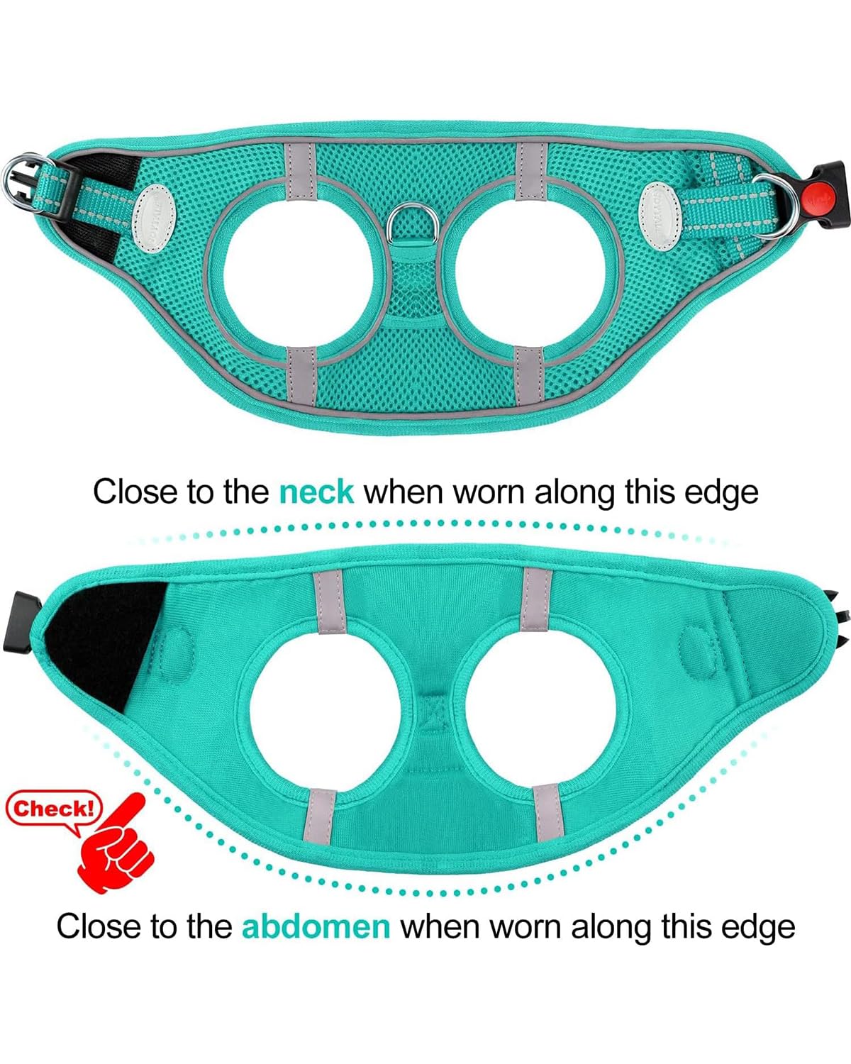 Joytale back loop keeps poop bags handy during walks.