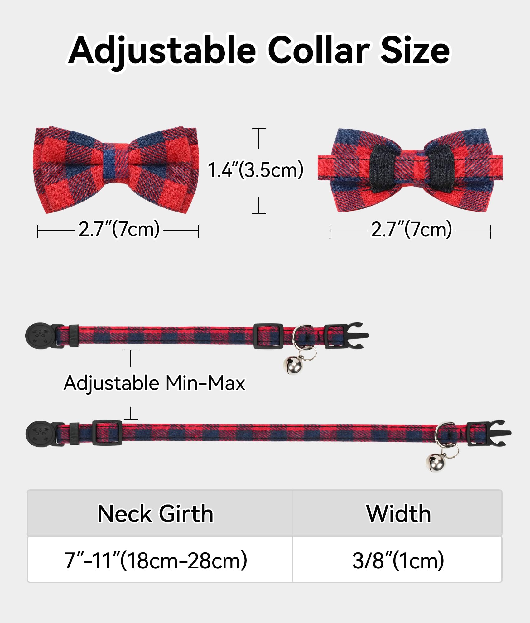 Joytale plaid color packs offer multiple stylish color options.