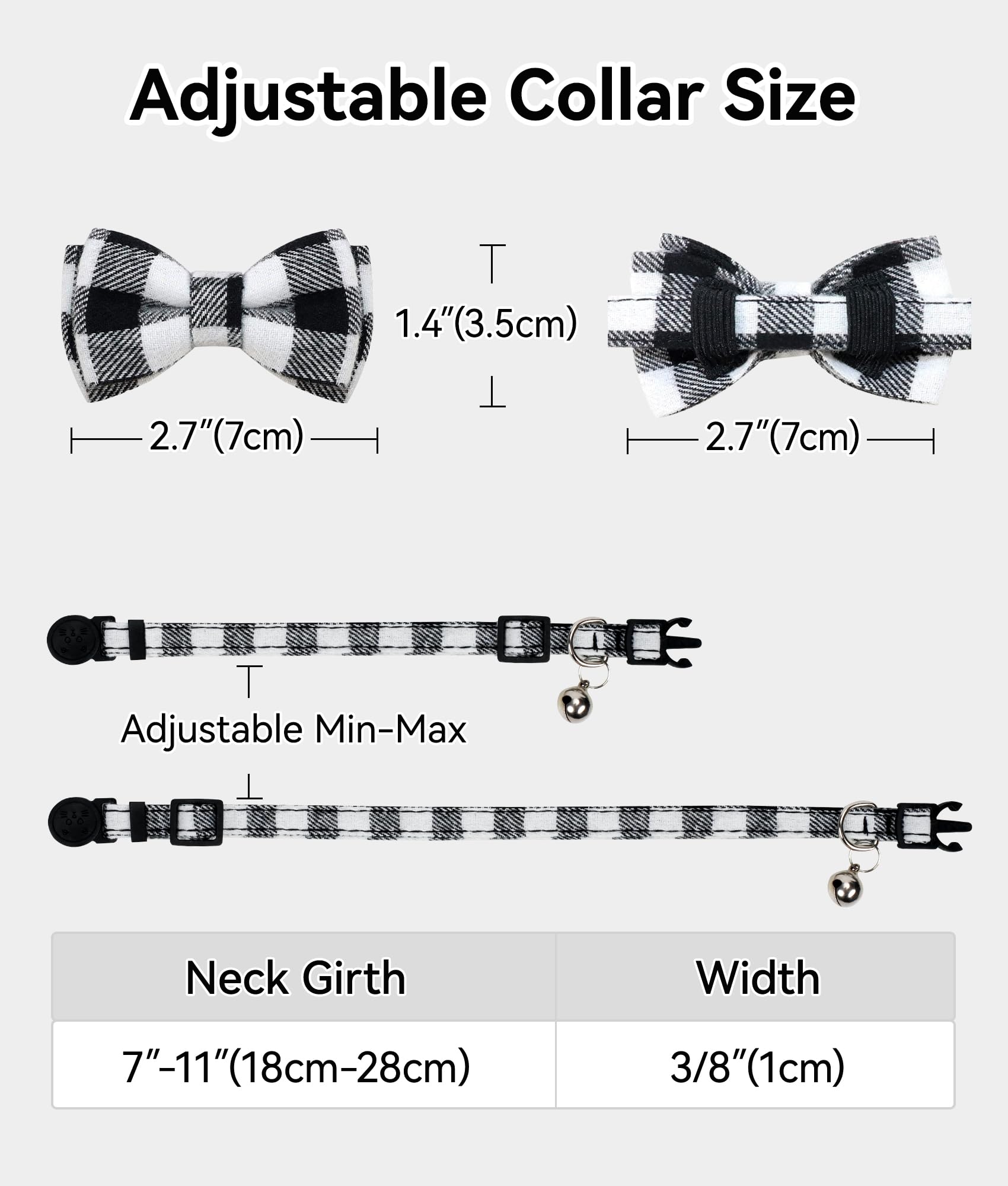 Joytale color options plaid collar - versatile for different outfits and occasions.