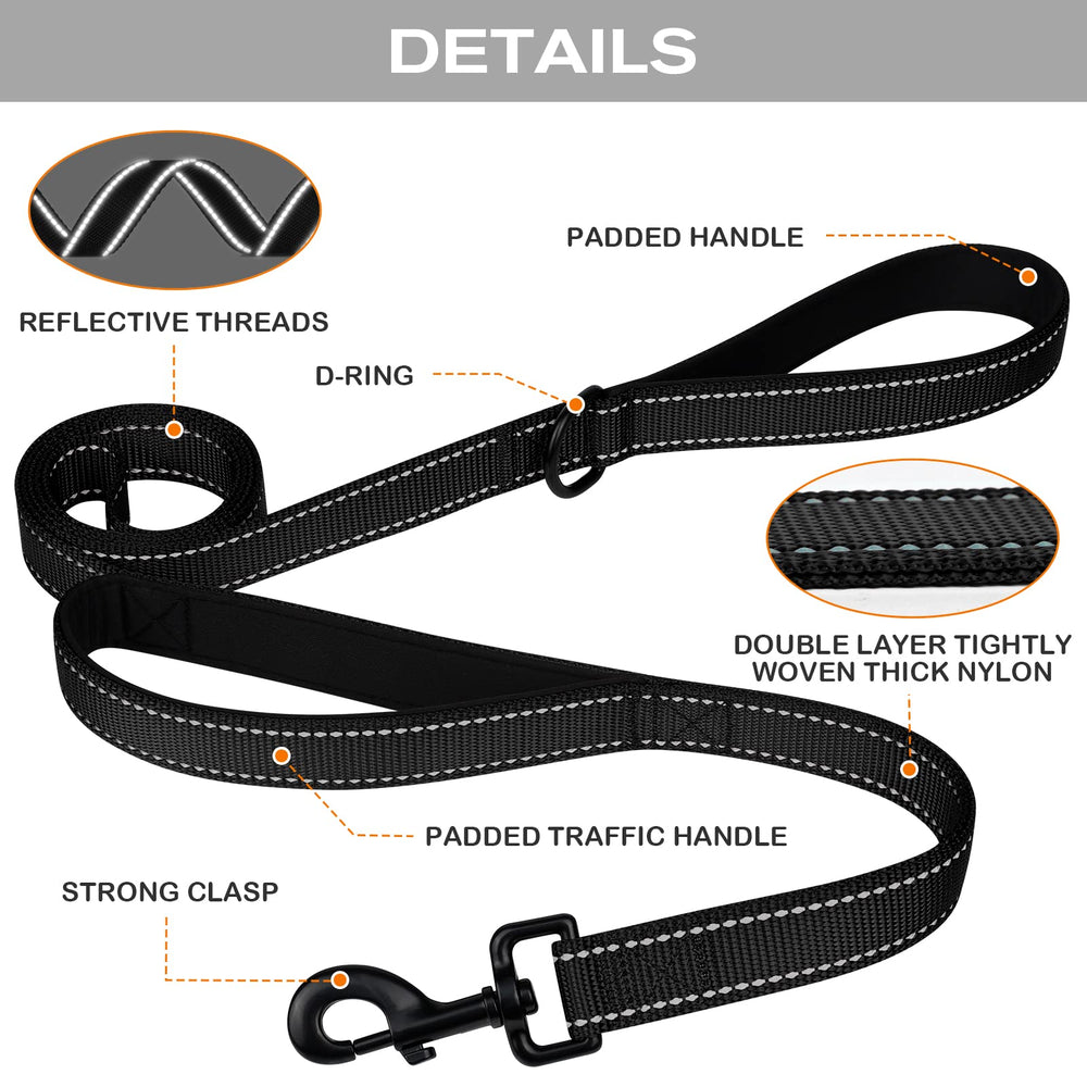 Joytale durable nylon weave closeup highlights rugged construction for large dogs