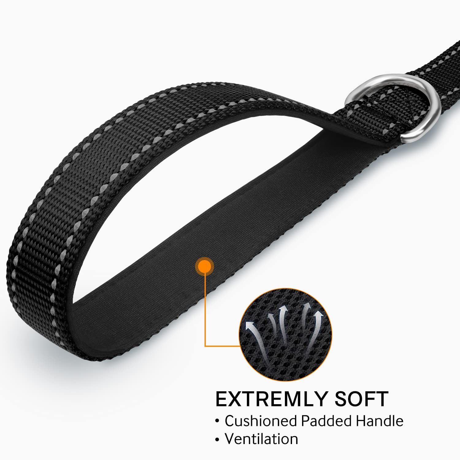 Joytale dog leash night visibility enhances evening safety