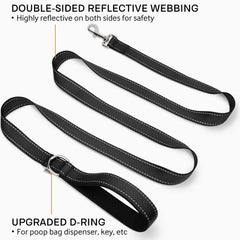Joytale dog leash padded handle for comfortable control