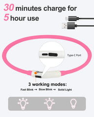 Joytale three glow modes offer customizable visibility for walks.