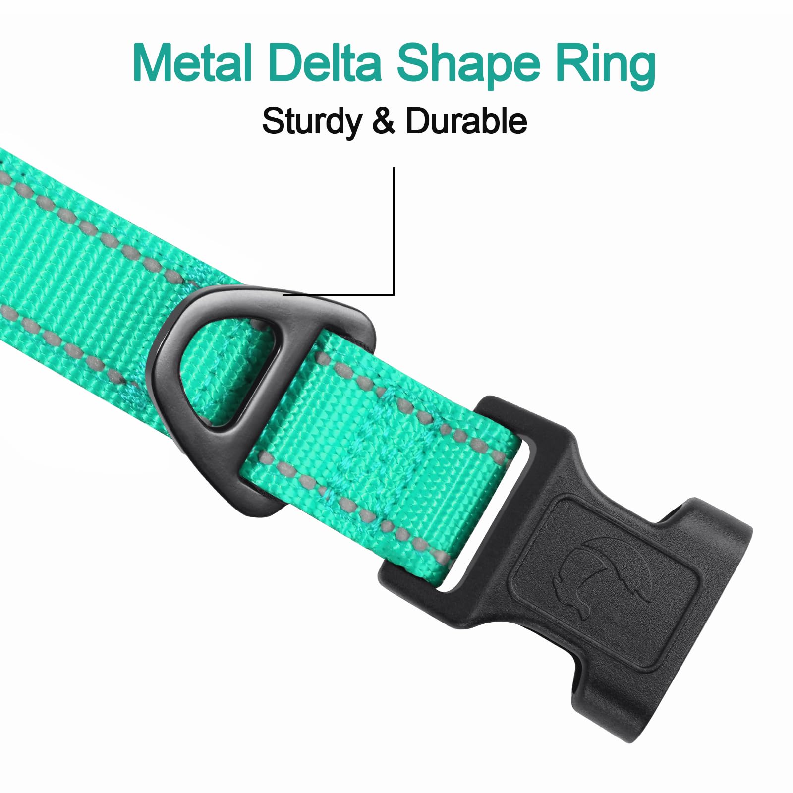 Joytale metal D-ring detail resists rust for long-lasting use.