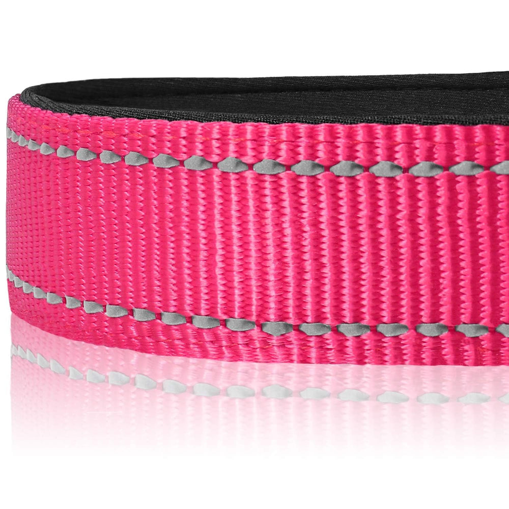 Joytale reflective dog collar breathable nylon for all-day comfort.