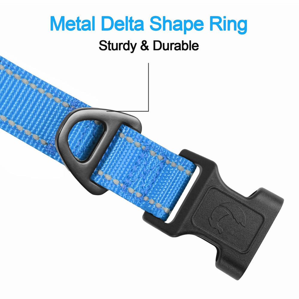 Joytale Reflective Dog Collar soft neoprene padding supports comfy wear