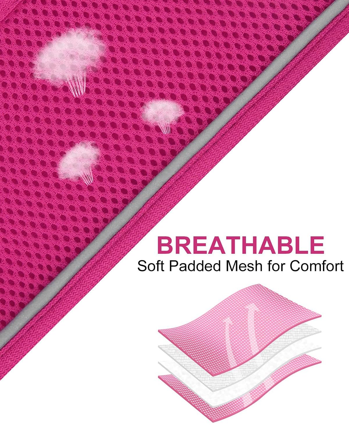 Joytale harness quick-release buckle for easy on and off.