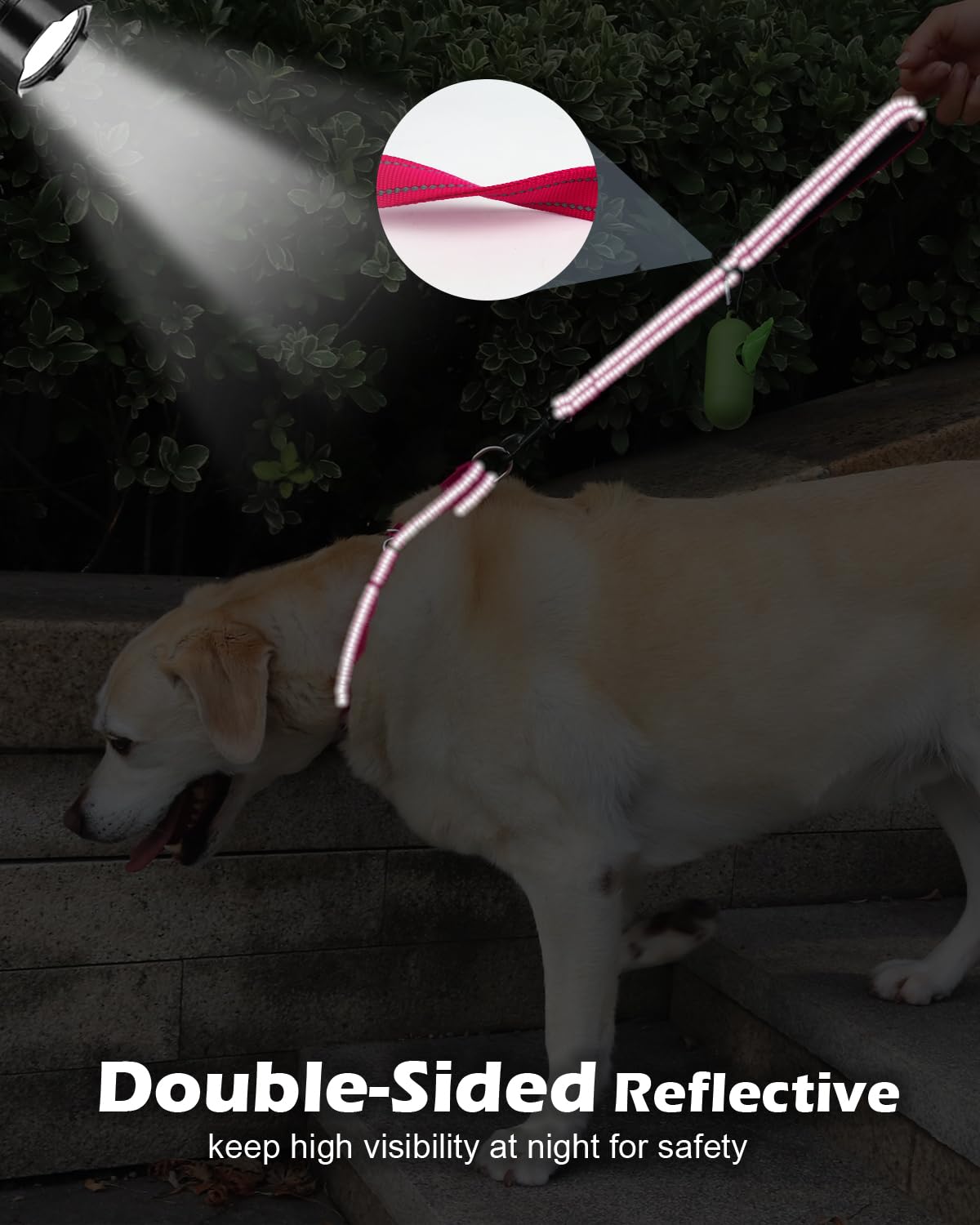 Joytale strong short dog leash wear-resistant-nylon delivers durable performance for active dogs.