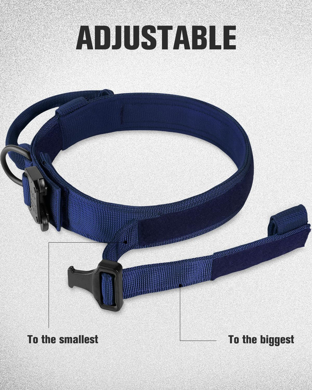 Joytale collar with two free patches enables personalized styling for outdoor activities.
