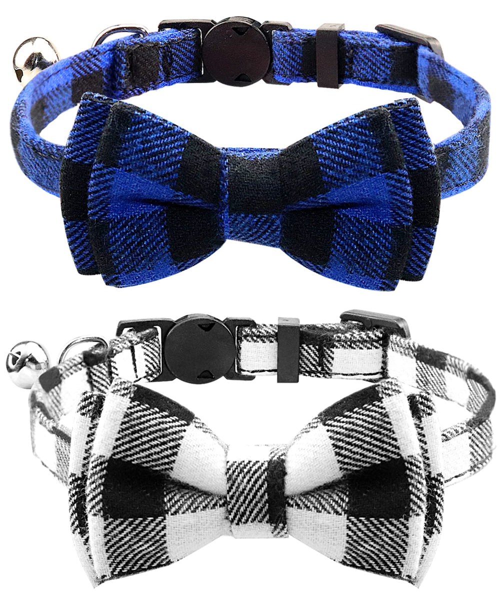 Joytale upgraded plaid cat-collar design for stylish daily wear.