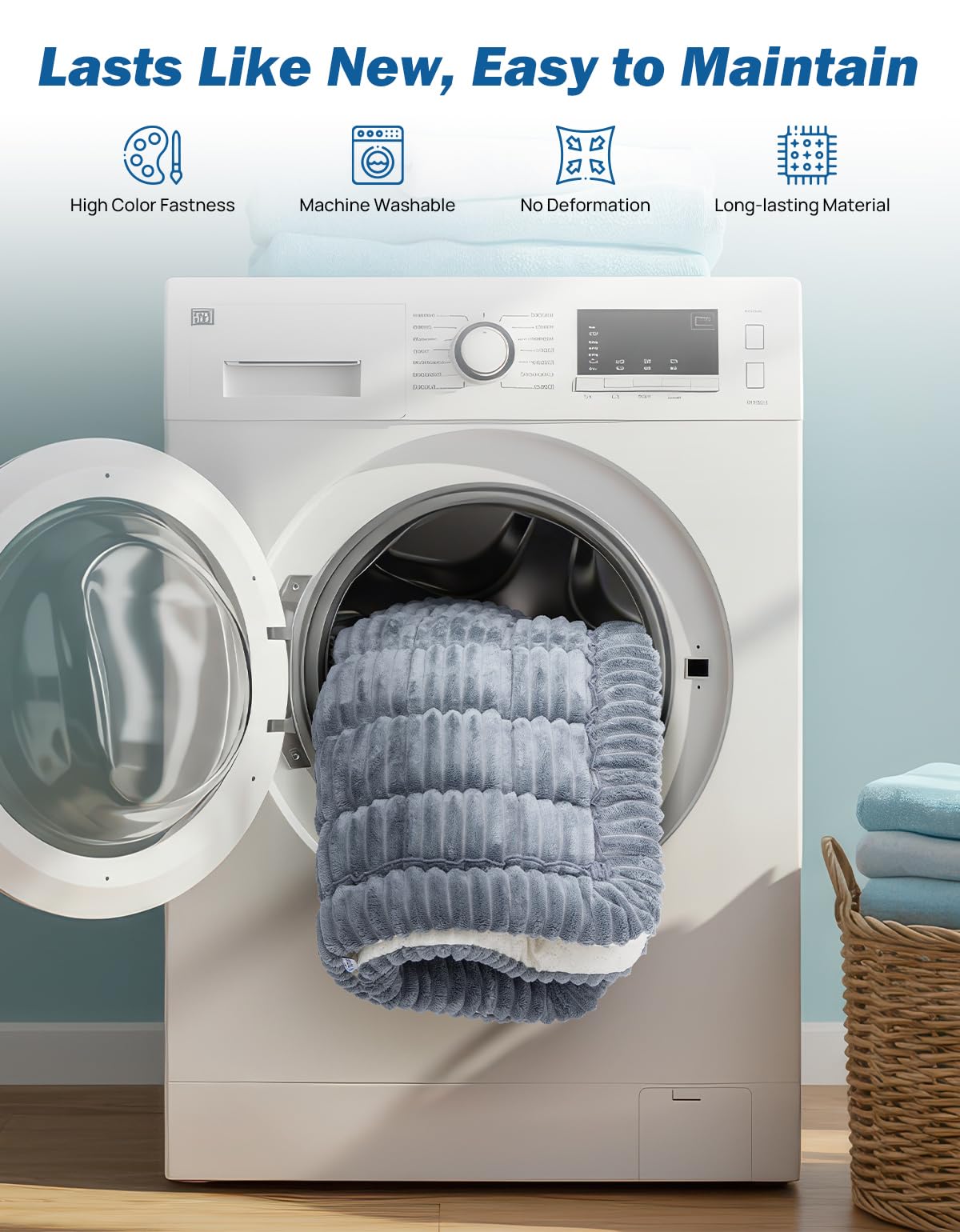 JOYTUTUS dog mat bed machine washable for easy cleanup after adventures.