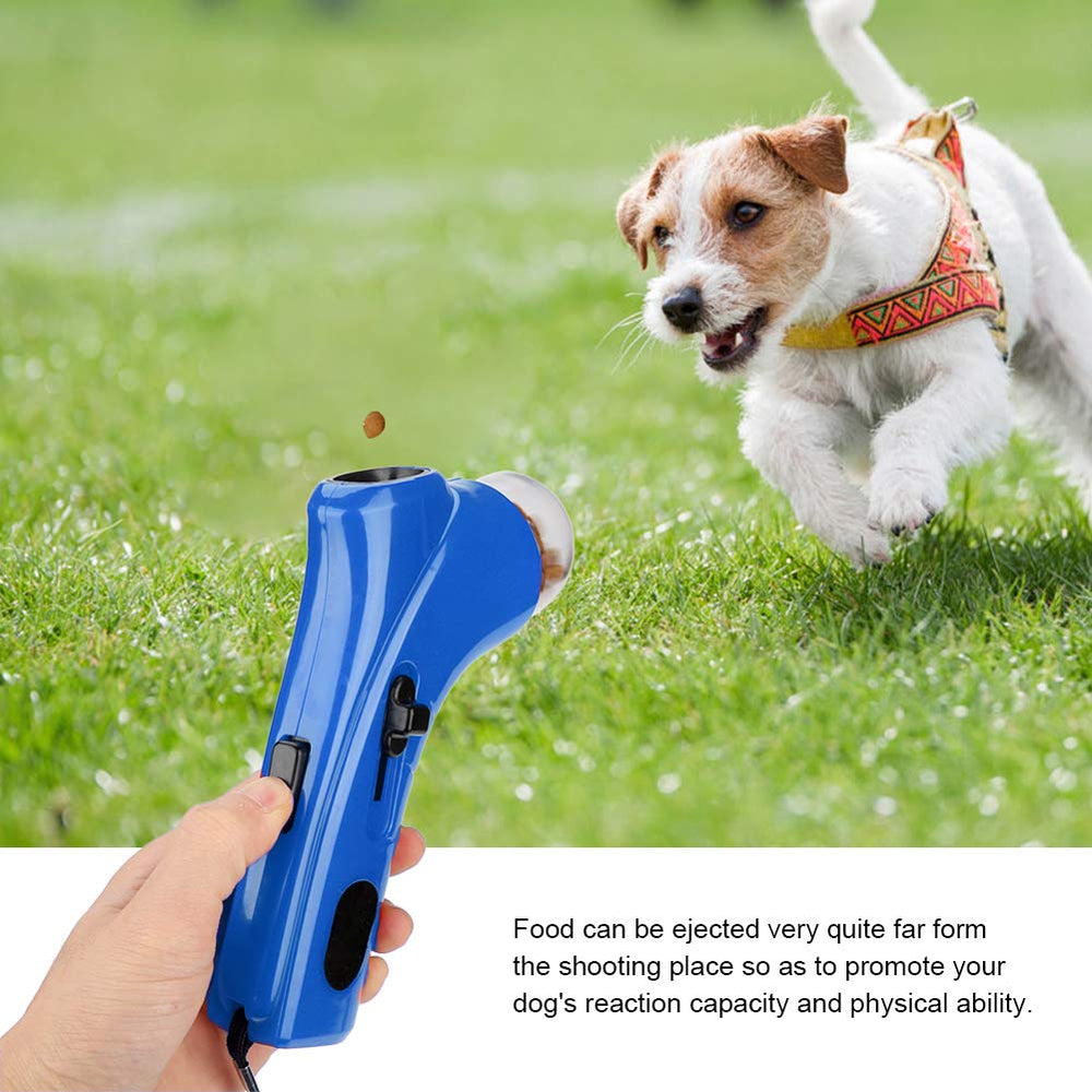 Joyzan Dog Food Catapult doubles as a treat dispenser for dry snacks