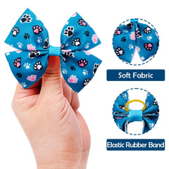 JpGdn purple-topknot bow enables easy updos and stylish looks