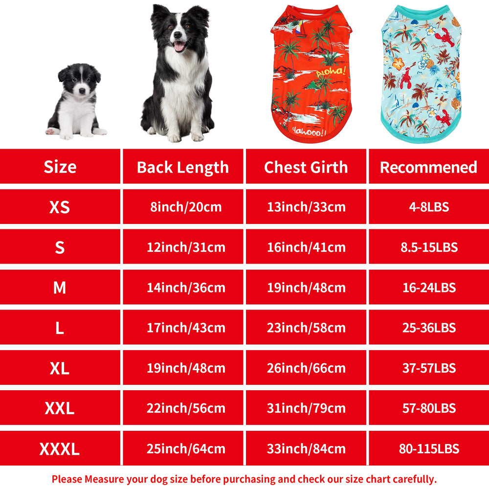 JpGdn Hawaiian dog shirt pattern highlights tropical Hawaii elements for vacation-ready looks