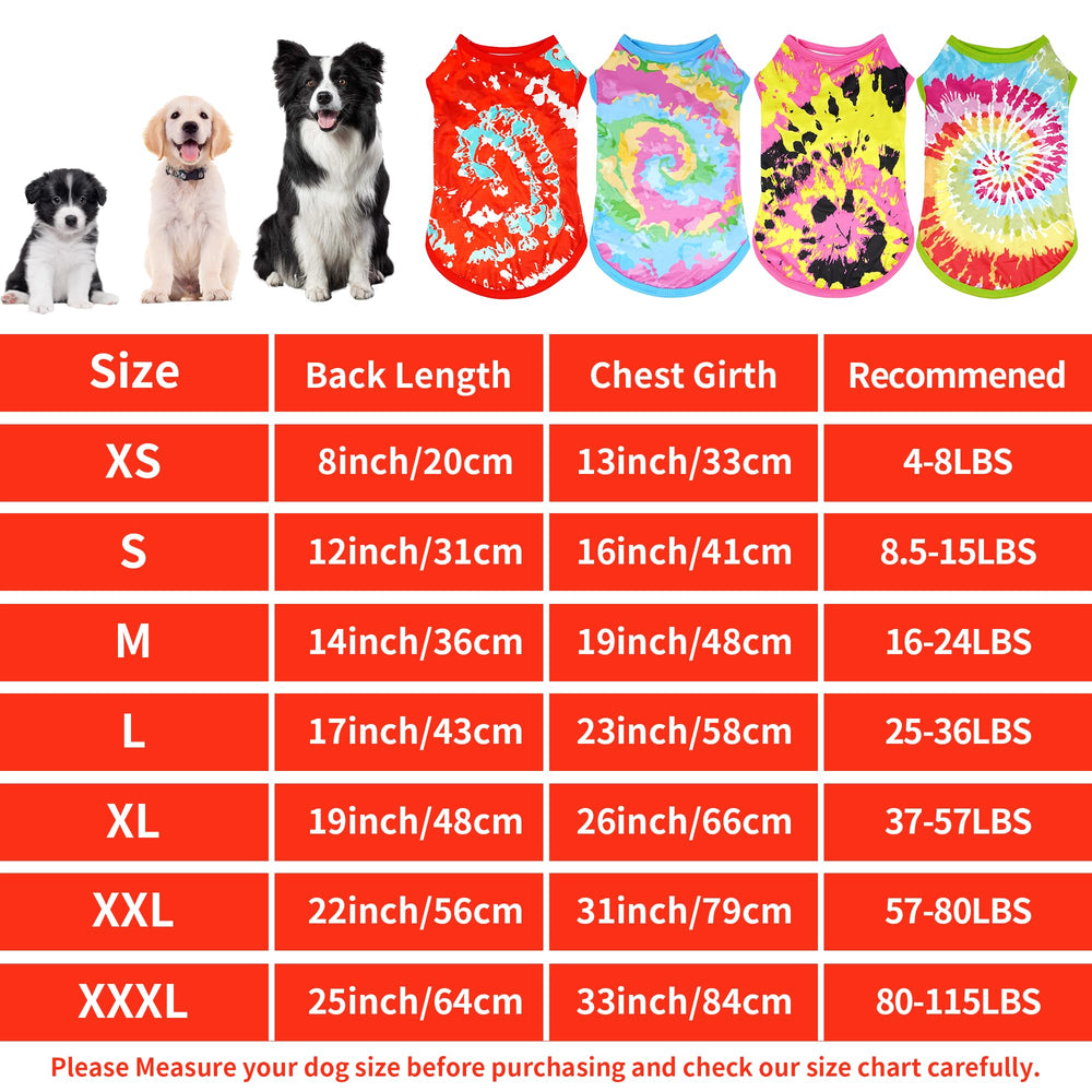 JpGdn tie-dye dog shirts pink color close up soft fabric for comfort.