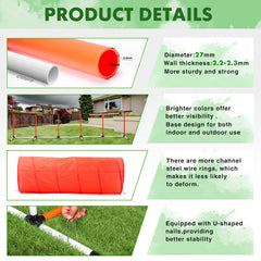 JRUICFDY jump ring enhances over-bar practice and precise obstacle segments