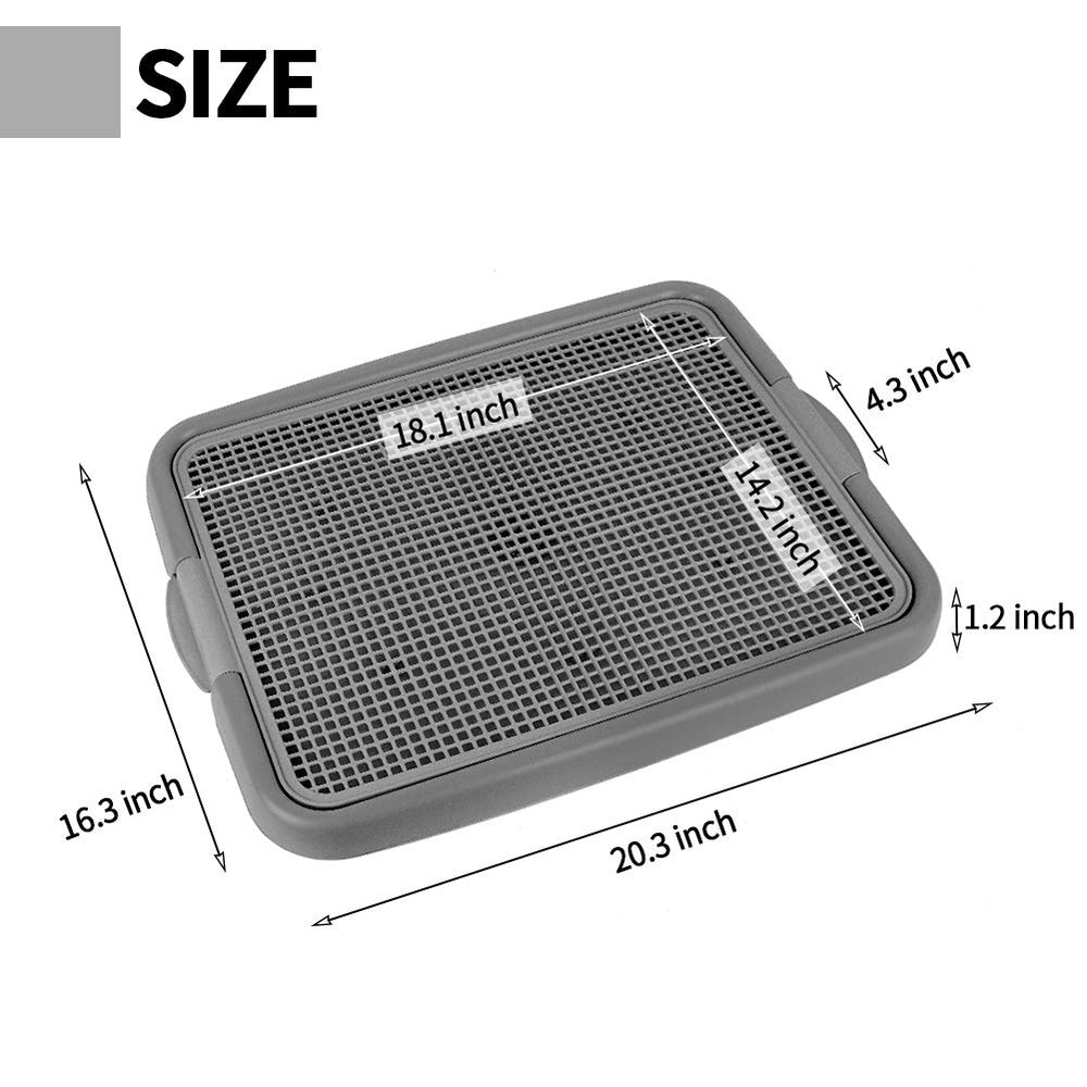 JRVT mesh training toilet dimensions show compact fit for small spaces.