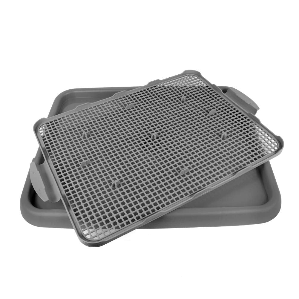 JRVT mesh training toilet gray gray color variant blends with interiors and saves space.