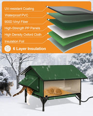 JLSAME weatherproof roof demonstrates rain protection for a dry shelter.