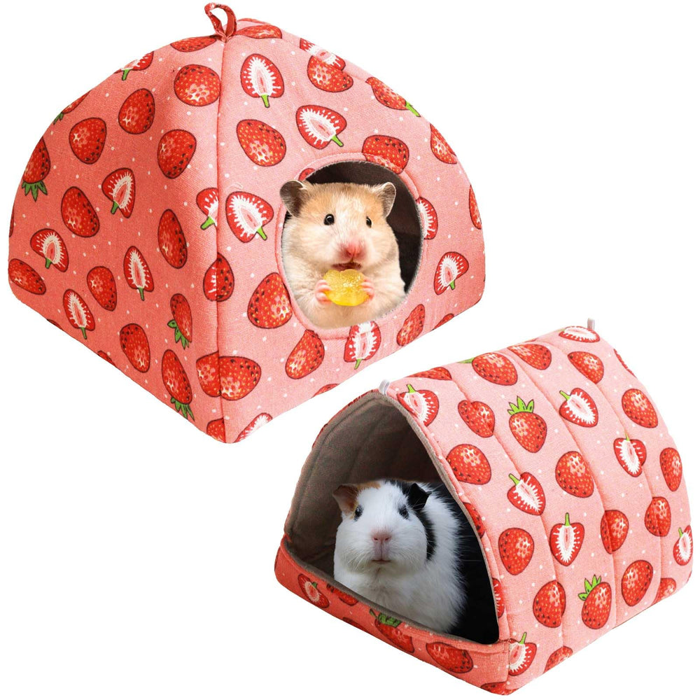 JSPYFITS Guinea Pig Hideout Mongolian Tent provides a cozy burrow retreat.