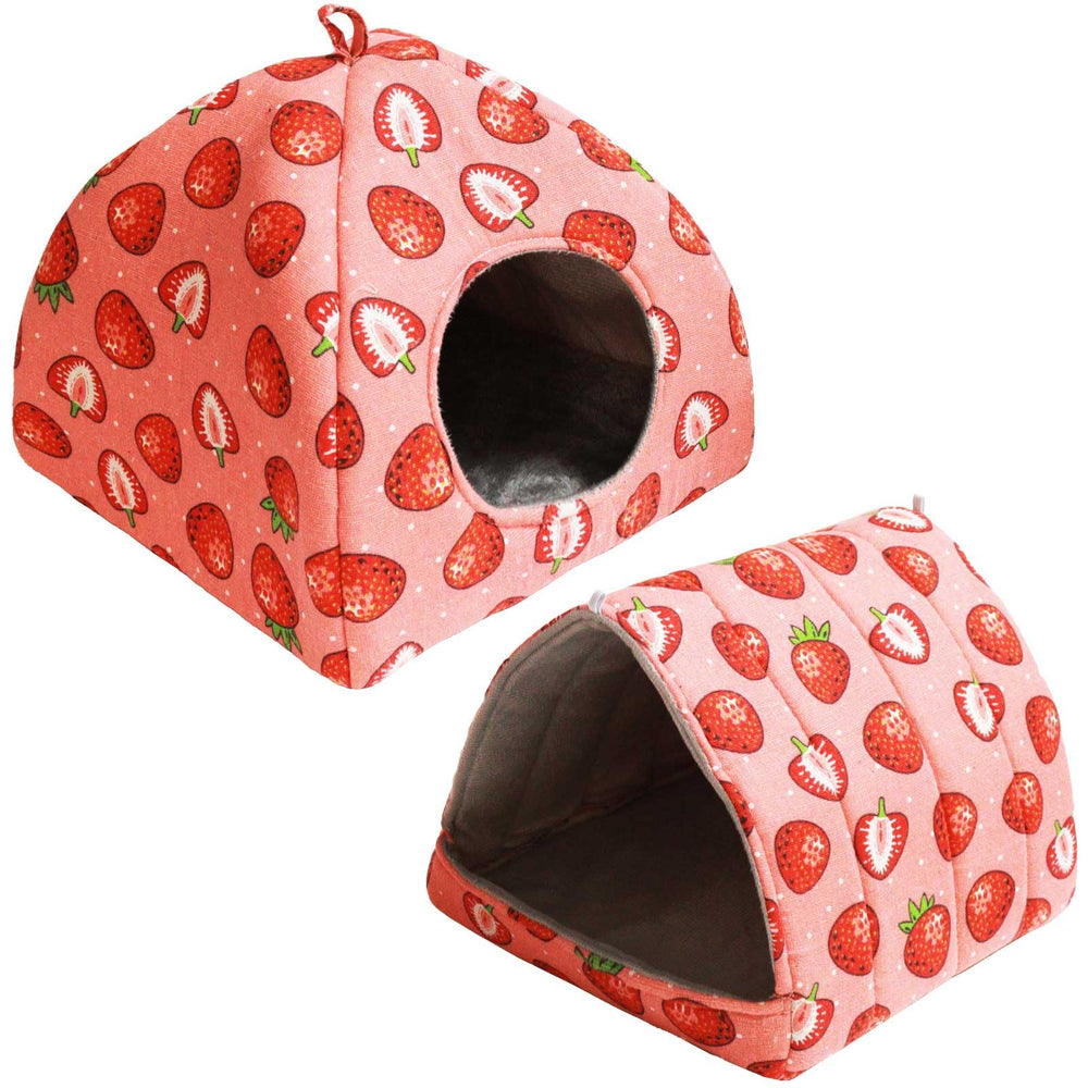 JSPYFITS versatile 2-pack hides adapt to cage or room setups.