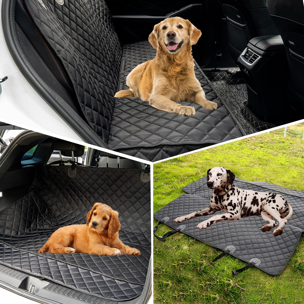 JSTHT dog seat protector prevents scratches and fur from reaching seats