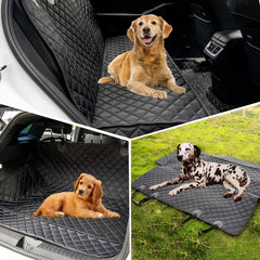 JSTHT dog seat protector prevents scratches and fur from reaching seats