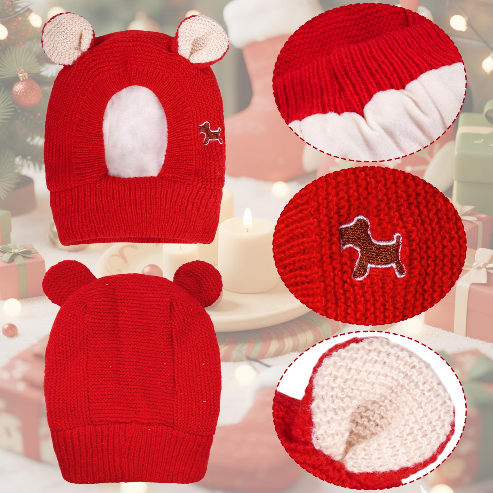 Soft cotton knit on JTYKUYR ear muffs highlights durability