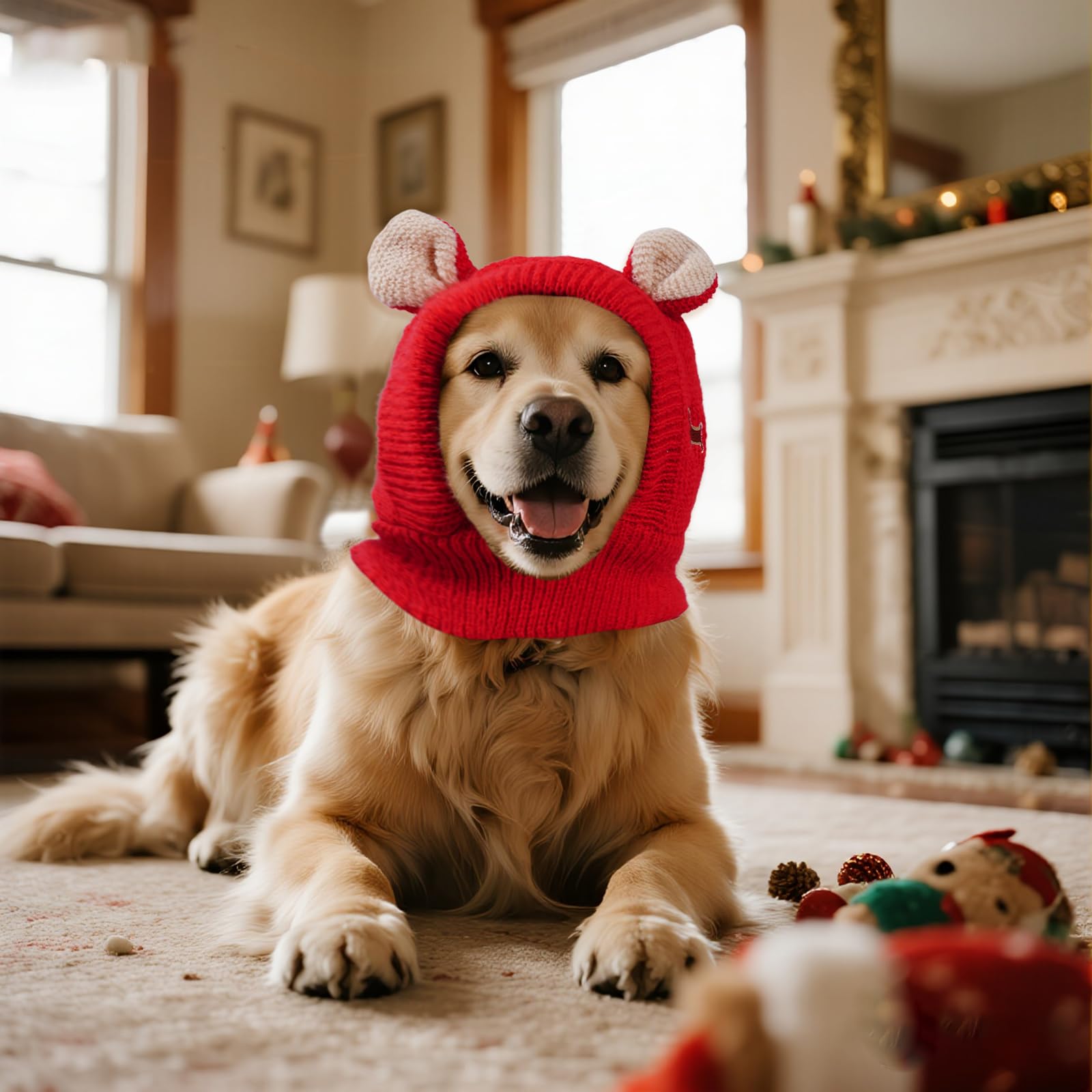 Three-dimensional ears on JTYKUYR ear muffs add cute, snug fit