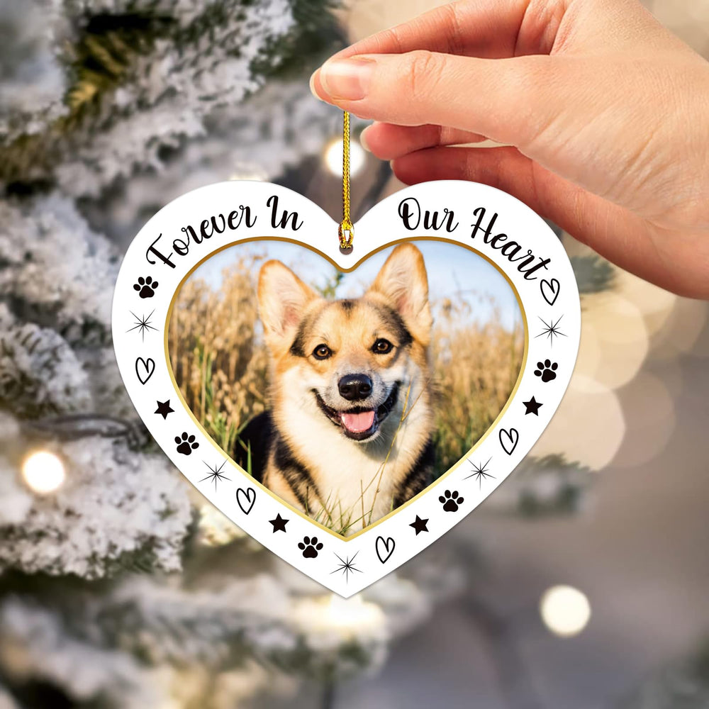 JUESMOS acrylic memorial ornament is sturdy and durable.
