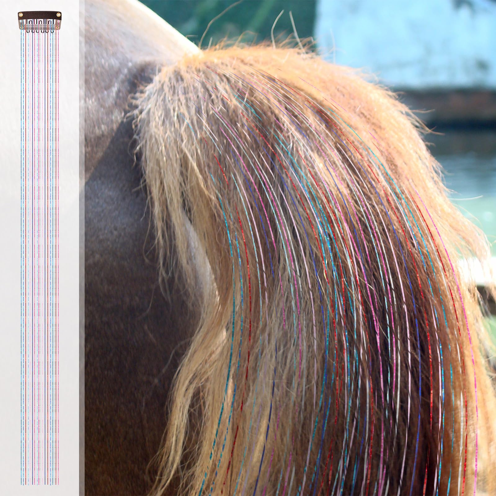Juexica durable PET bling clip designed for daily wear