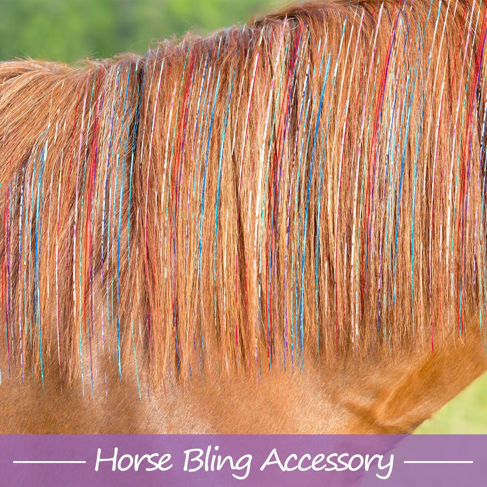 Juexica easy-attach clip keeps colorful strands securely in place