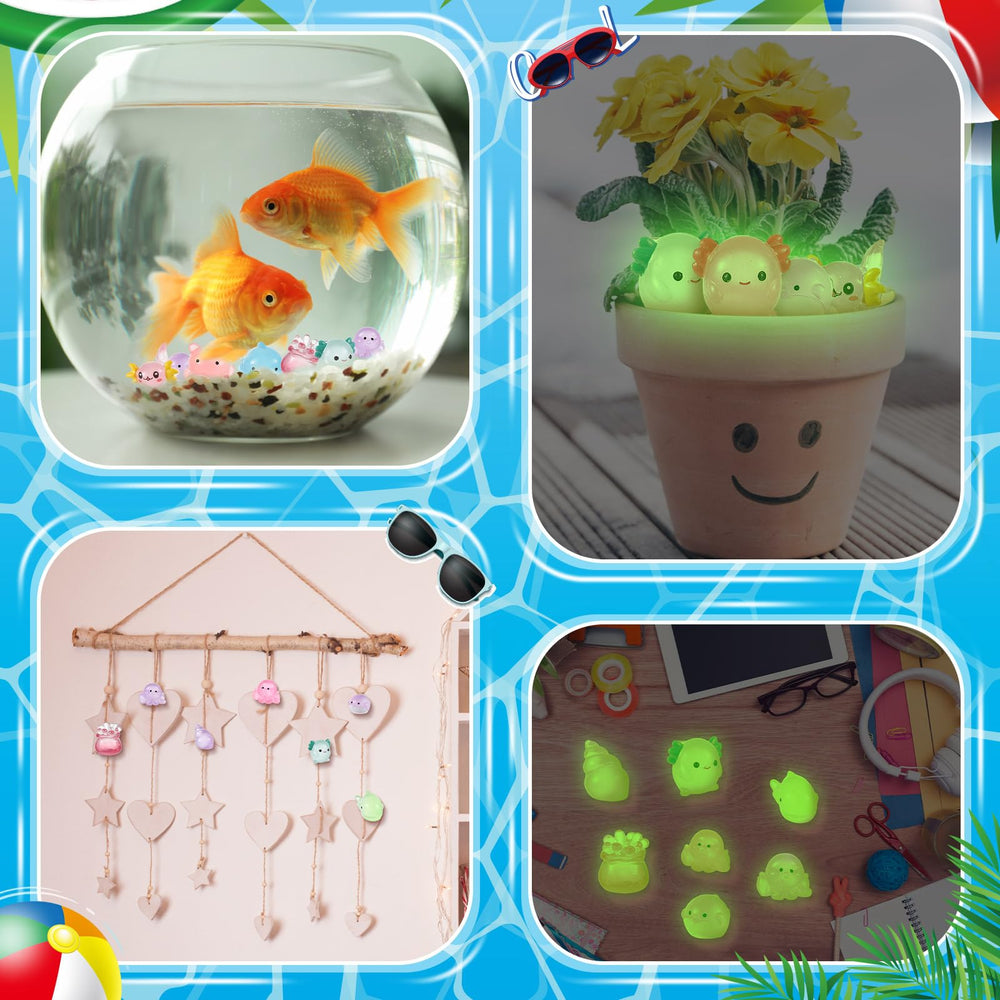 Juexica mini ocean resin starfish decoration for mini landscapes and aquariums