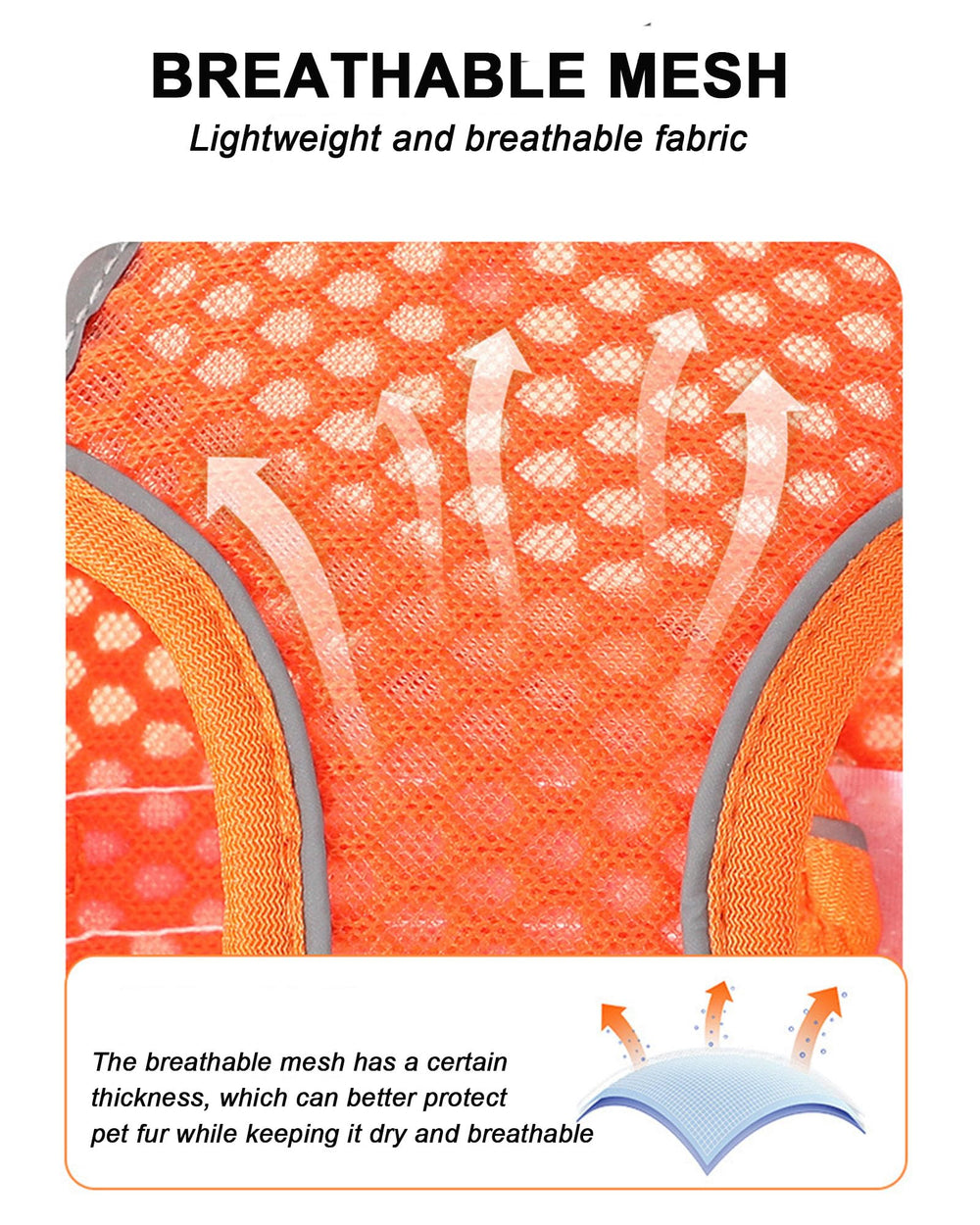 JUFOO XXXS reflective vest shows night visibility for safer evening strolls.