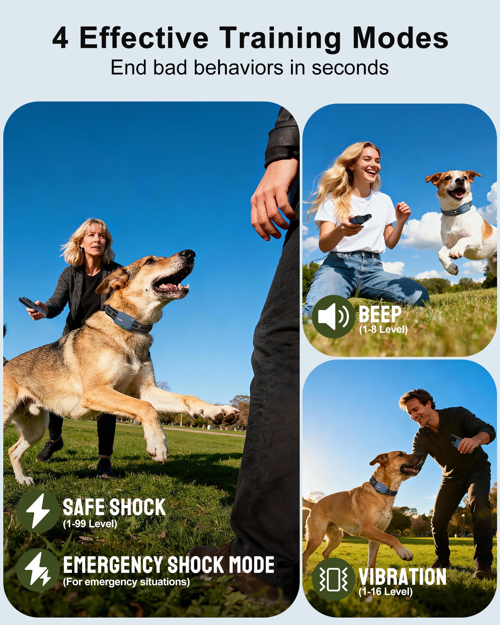 Jugbow long-range training at 4200 feet helps recall during outdoor adventures