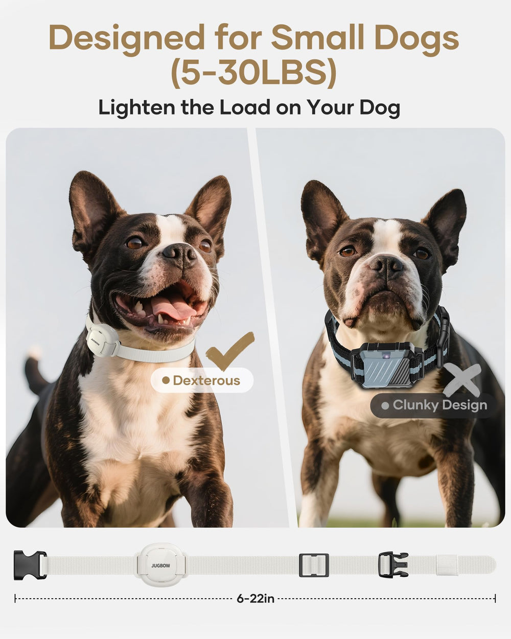Jugbow training remote with dual channel for two dog training scenarios