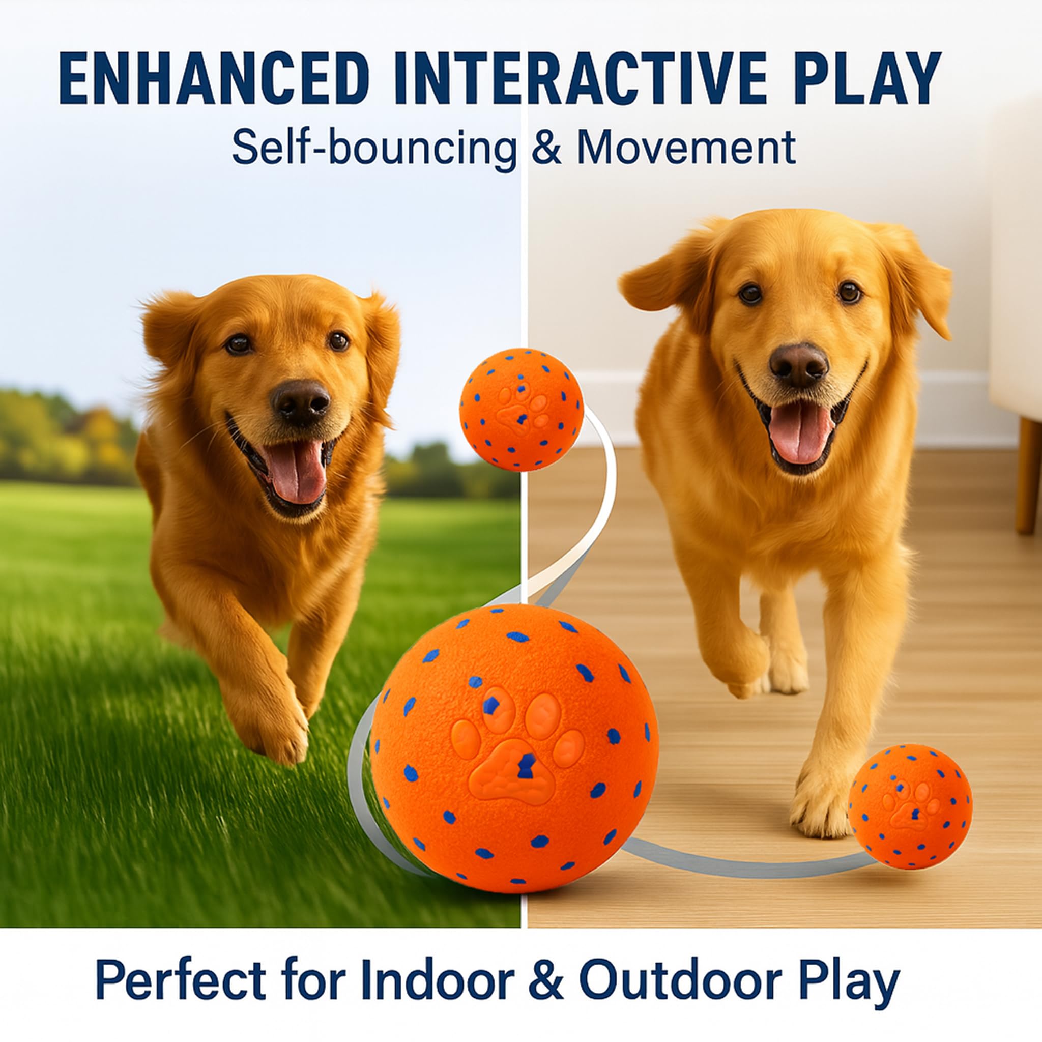 jujingcw ball USB-C charging for quick ready-to-play sessions.